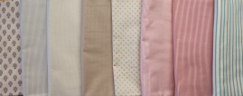 TILDA-1-8   Tilda Baumwollstoff versch. Muster/Farben